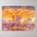 Search for carousel horse posters Childhood