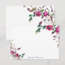 Search for rose note cards Watercolor