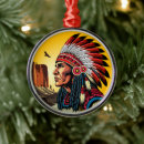 Search for native american ornaments Chief