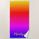 Search for colorful beach towels Ombre