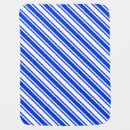 Search for royal blue and white blankets Stripes
