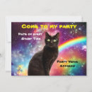Search for space cat invitations Party