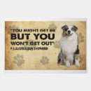 Search for australian shepherd doormats Greeting indoor