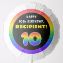 Search for 10th birthday balloons Fun