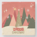 Search for retro christmas coasters Green