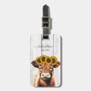 Search for cow luggage tags Rustic