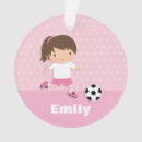 Search for soccer ornaments girls