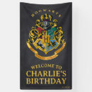 Search for harry potter banners Hogwarts crest celebration