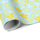 Search for flower bouquet wrapping paper Yellow