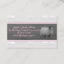 Search for sheep farm business cards Country