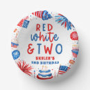 Search for 4th of july paper plates Red white and blue