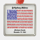 Search for gettysburg ornaments Lincoln