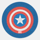Search for captain america logo stickers Marvel comics