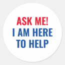 Search for ask me stickers Volunteer