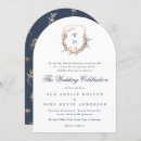 Search for royal blue and gold wedding invitations For her