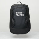 Search for police backpacks Sheriff
