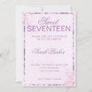 Search for sweet 17 invitations Elegant