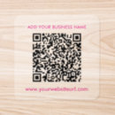 Search for business name stickers Qr code