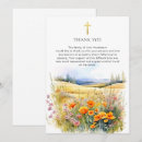 Search for thank you notes after funeral Simple