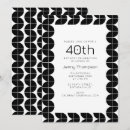 Search for mid century modern birthday invitations Geometric