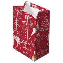 Search for snowman gift bags Red