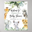 Search for safari welcome signs Watercolor safari animals