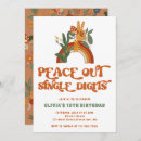 Search for peace out invitations Rainbow