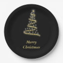 Search for black christmas plates Gold