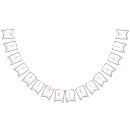 Search for birthday party bunting flags Pink