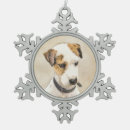 Search for jack russell dog ornaments Terrier