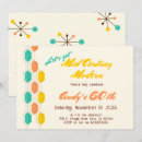 Search for mid century modern invitations Retro