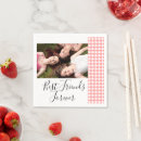 Search for friendship napkins Best friend