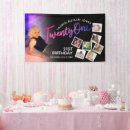 Search for 21st birthday banners Script