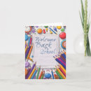 Search for students welcome cards Back to school