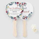 Search for thank you hand fans Watercolor flowers