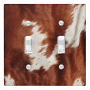 Search for cow light switch covers Western