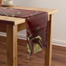 Search for gold and red table runners Trendy