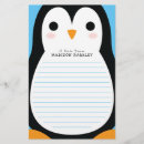 Search for winter stationery paper Penguin