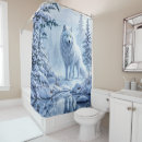 Search for wolf shower curtains Wild animal