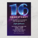Search for night club invitations Purple
