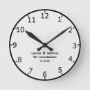 Search for 1st anniversary clocks Roman numerals