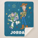 Search for toy story blankets Buzz and woody