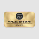 Search for metal with logo name tags Employee