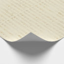Search for music notes wrapping paper Gold