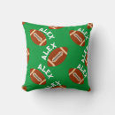 Search for football pillows Touchdown