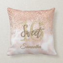 Search for glitter pillows Blush pink