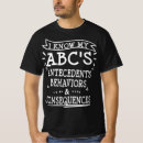 Search for behavior analysis tshirts Therapist