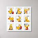 Search for disney canvas prints Pluto