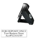 Search for accounting rubber stamps For deposit only