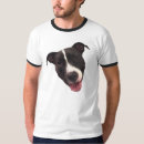 Search for black white pit bull tshirts Staffordshire